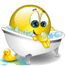 Badewanne Smilies (25) Smiley – Badewanne
